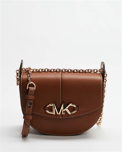 michael kors izzy crossbody|Michael Kors Izzy Small Convertible Leather Saddle Crossbody.